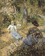 Camille Pissarro Rest of the peasant woman oil on canvas